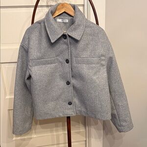 Mango Light Gray Jacket